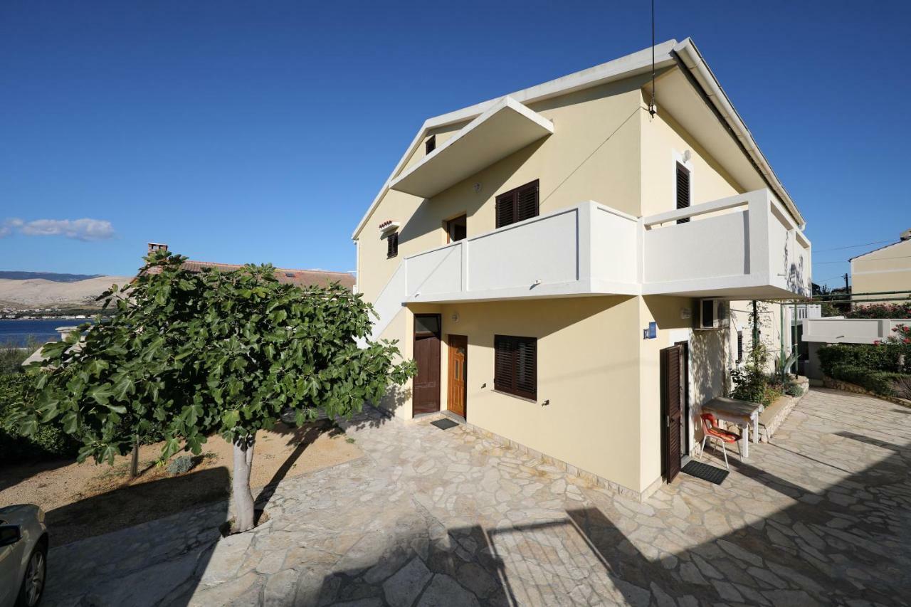Apartmani Mila Đảo Pag Ngoại thất bức ảnh